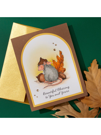 Tampon cling - Hats Off to You - Collection "House-Mouse" - Spellbinders