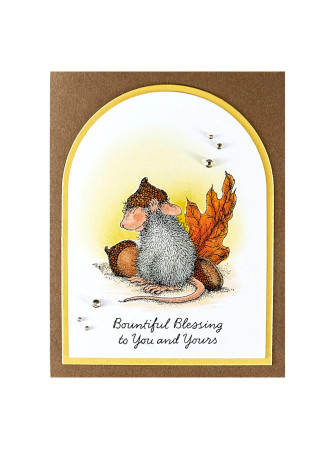 Tampon cling - Hats Off to You - Collection "House-Mouse" - Spellbinders