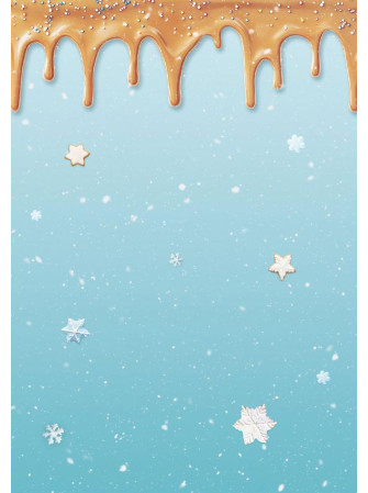 Backgound - Collection "Candy Christmas" - Feuille de riz -  Stamperia