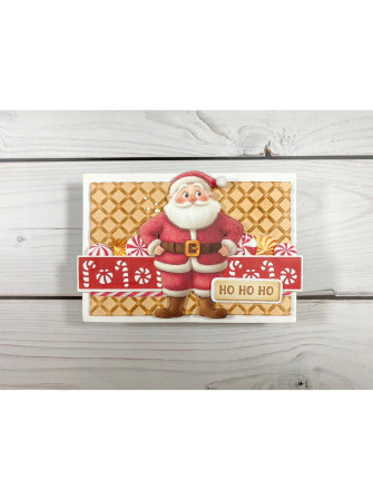 Rub'ons - Santa Claus - Collection "Candy Christmas" - Stamperia