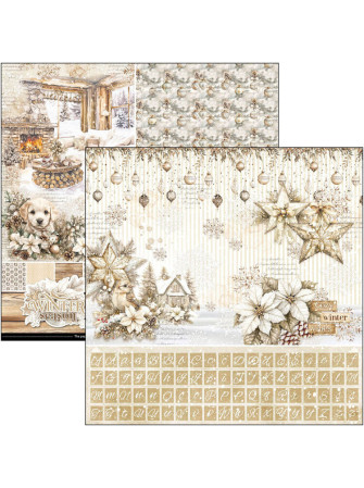 Pack papiers patterns - Collection "Winter season" - Ciao Bella