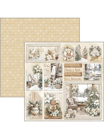 Pack papiers patterns - Collection "Winter season" - Ciao Bella