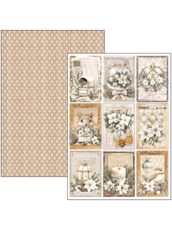 Pack papiers A4 - Collection "Winter Season"- Ciao Bella