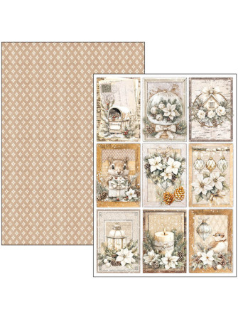 Pack papiers A4 - Collection "Winter Season"- Ciao Bella