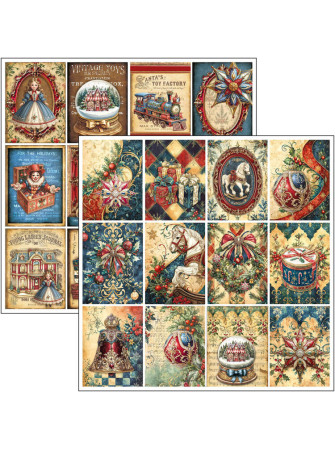 Pack papiers patterns - Collection "Toy & Shop" - Ciao Bella
