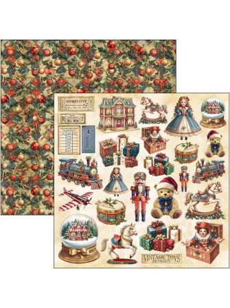 Pack papiers patterns - Collection "Toy & Shop" - Ciao Bella