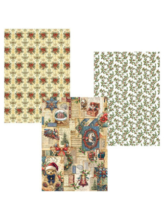 Pack de papiers Deluxe et Vellum A4 - Collection "Toy & Shop" - Ciao Bella