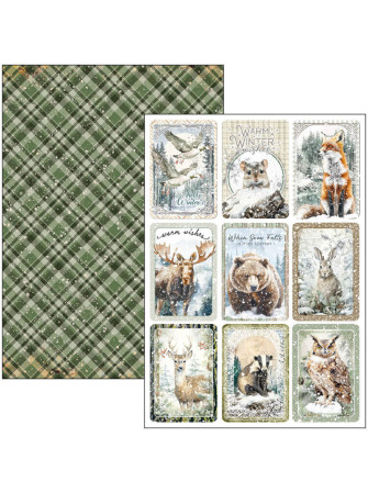 Pack papiers A4 - Collection "Forest Tales"- Ciao Bella