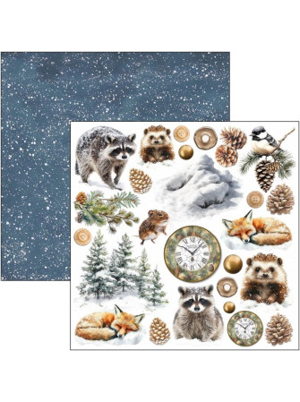 Pack papiers 15 x 15 cm - Collection "Forest Tales" - Ciao Bella