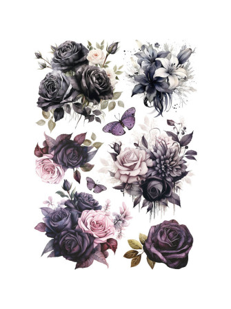 Dark Academia - Set de 8 feuilles de riz A5 - Ciao Bella
