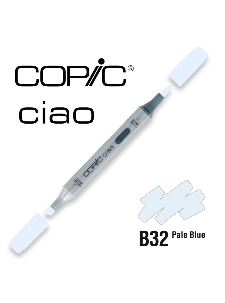 Pale Blue - B32 - Marqueur à alcool - Copic Ciao
