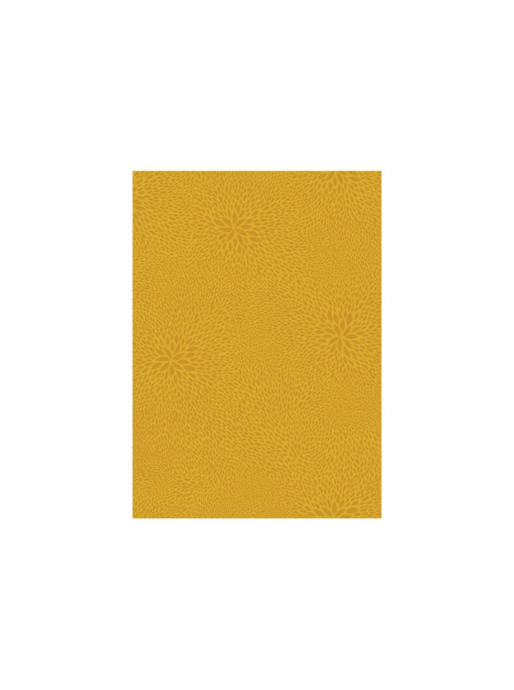 Papier décoratif - Dalhia Moutarde - Décopatch