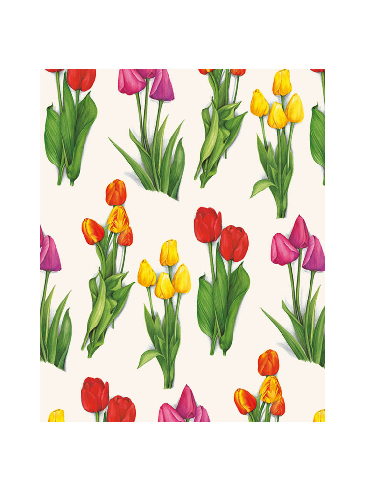 Papier Italien - Tulipes - Tassotti