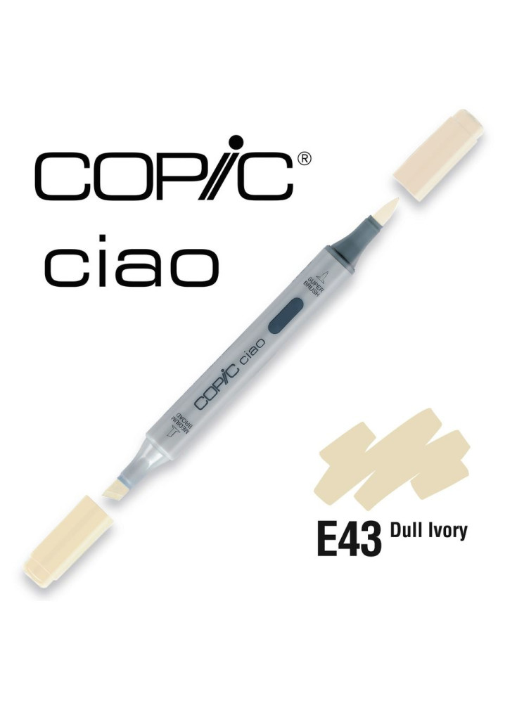 Dull Ivory - E43 - Marqueurs à alcool - Copic Ciao