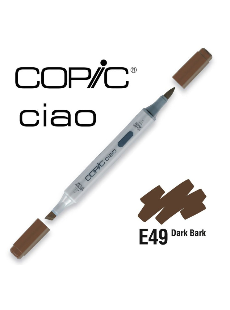 Dark Bark - E49 - Marqueurs à alcool - Copic Ciao