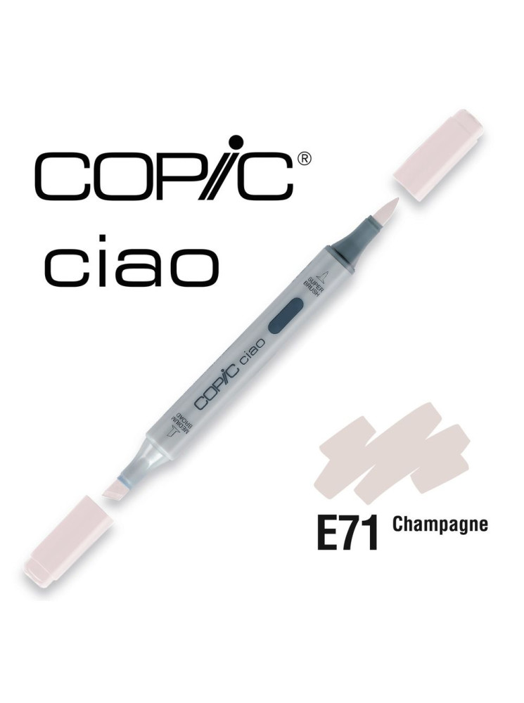 Champagne - E71 - Marqueur à alcool - Copic Ciao