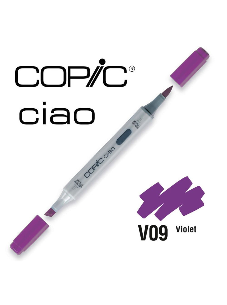 Violet - V09 - Marqueur à alcool - Copic Ciao