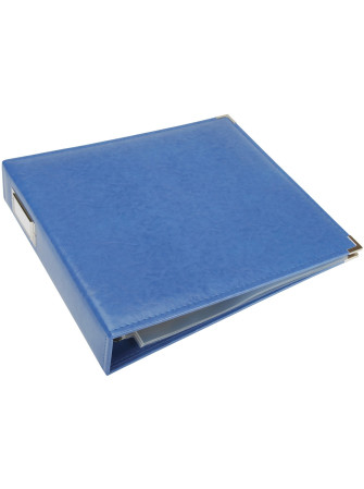 Album cuir à anneaux 30.5 x 30.5 cm - Cobalt - We R Memory Keepers