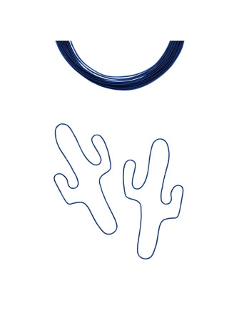 Fil Aluminium 1 mm - Royal Blue - Vaessen Creative