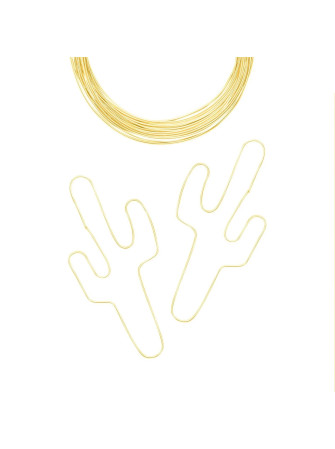 Fil Aluminium 1 mm - Sunny Yellow - Vaessen Creative