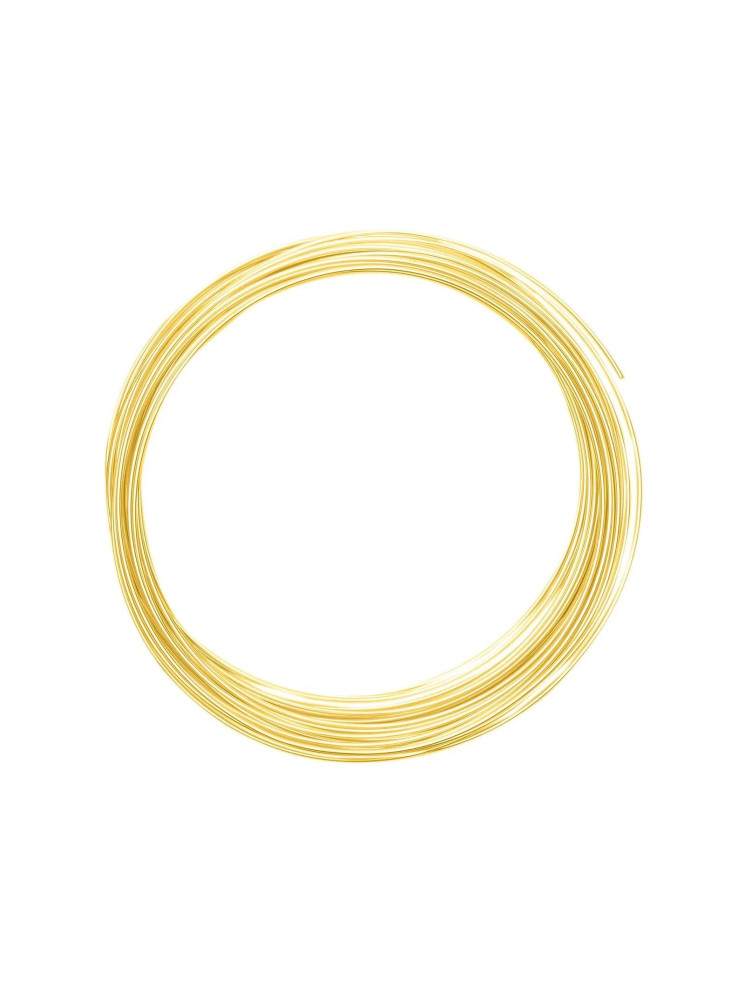 Fil Aluminium 1 mm - Sunny Yellow - Vaessen Creative
