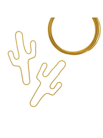 Fil Aluminium 1.5 mm - Gold - Vaessen Creative