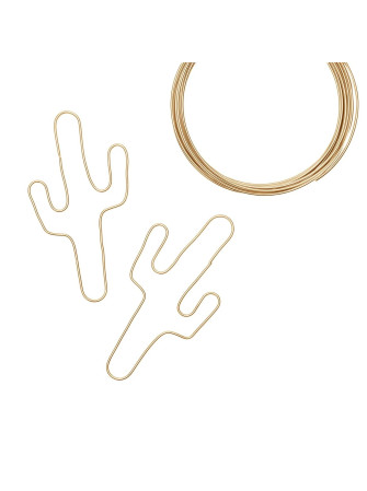 Fil Aluminium 1.5 mm - Light Gold - Vaessen Creative