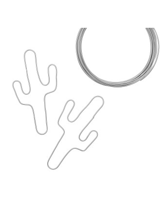 Fil Aluminium 1.5 mm - Silver - Vaessen Creative