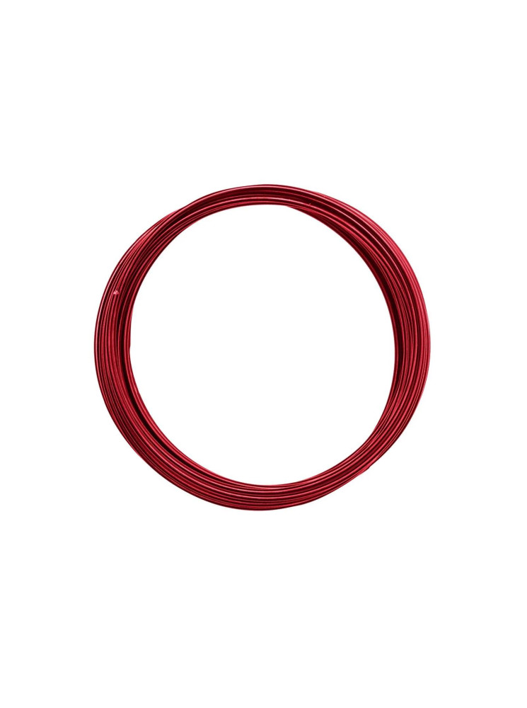 Fil Aluminium 2 mm - Red - Vaessen Creative
