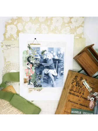 Graminés - Dies - Collection "Vintage Journal" - Les Ateliers de Karine