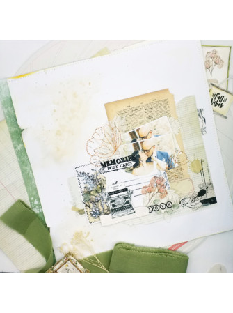 Vintage - Dies - Collection "Vintage Journal" - Les Ateliers de Karine