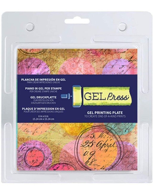 gel press  carrée 15.2 x 15.2 cm