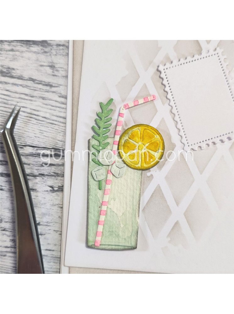 Verre de citronnade - Dies - Gummiapan