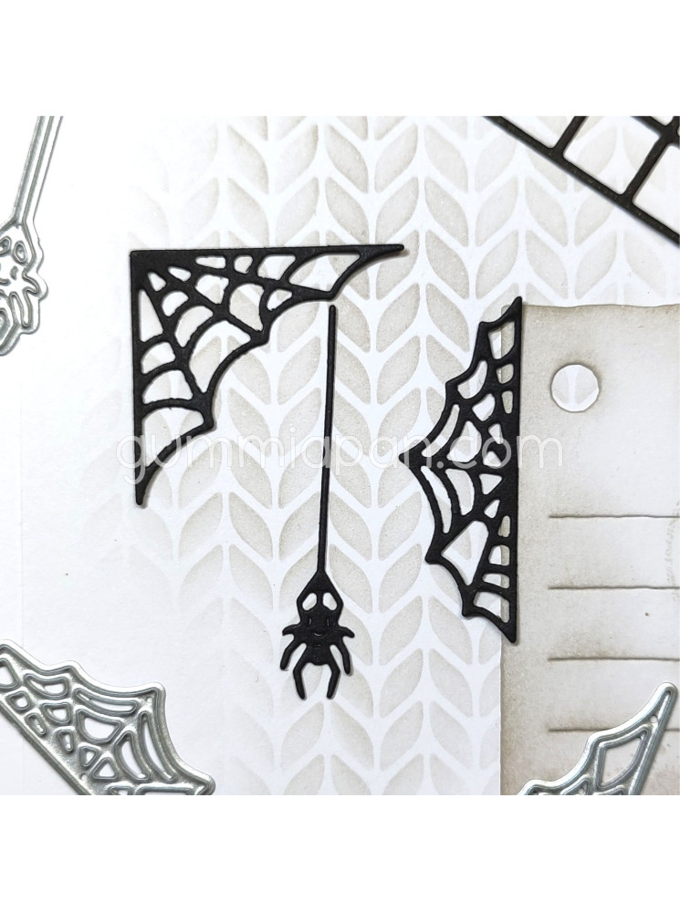 Toile d'araignée et araignée - Dies - Gummiapan