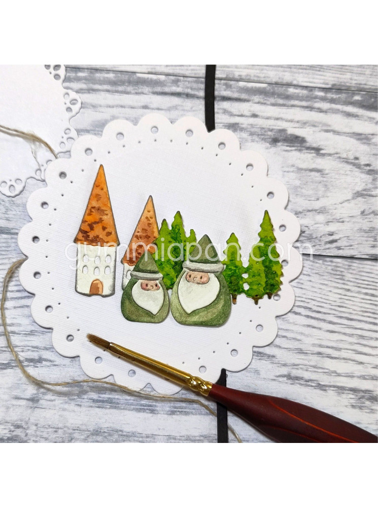 Santas - Dies - Gummiapan