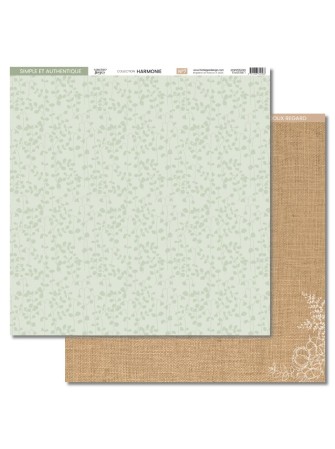 Pack papiers imprimés - Collection "Harmonie" - Florilèges