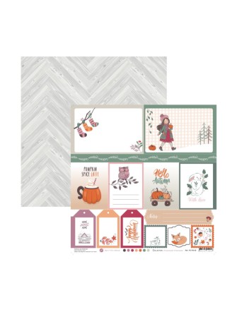 Pack papiers - Collection "Promenade d'Automne" - Mes P'tits Ciseaux