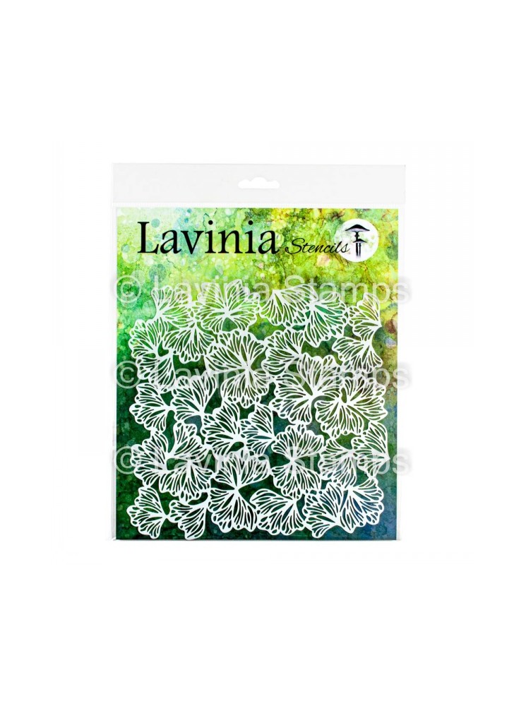 Flower Spray - Pochoir - Lavinia
