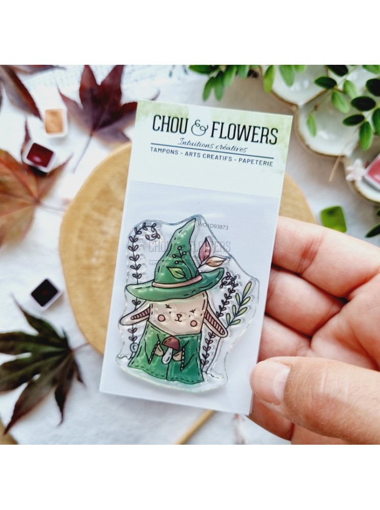 Tampon Clear - Doudou des Bois - Collection "L'Orée des Bois" - Chou & Flowers
