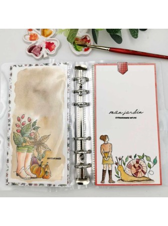 Tampon Clear - Les Bottes de Pluie - Collection "L'Orée des Bois" - Chou & Flowers