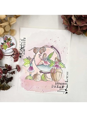 Tampon Clear - Physalis - Collection "L'Orée des Bois" - Chou & Flowers