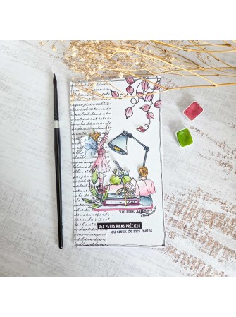 Tampon Clear - Pour Te Dire - Collection "L'Orée des Bois" - Chou & Flowers