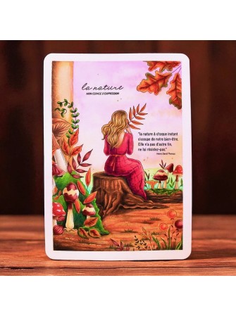 Tampon Clear - Mushrooms - Collection "L'Orée des Bois" - Chou & Flowers