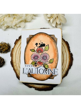 Tampon Clear - Mes Petites Fleurs - Collection "L'Orée des Bois" - Chou & Flowers