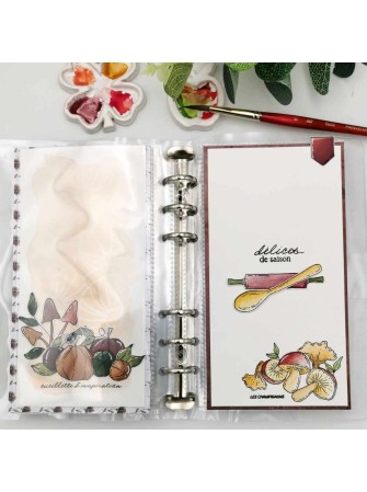 Tampon Clear - En Cuisine - Collection "L'Orée des Bois" - Chou & Flowers