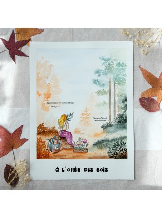 Tampon Clear - Balade en Forêt - Collection "L'Orée des Bois" - Chou & Flowers