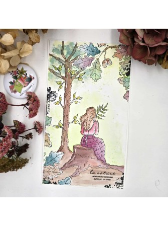 Tampon Clear - Balade en Forêt - Collection "L'Orée des Bois" - Chou & Flowers