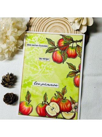 Pochoir - Feuillage - Collection "L'Orée des Bois" - Chou & Flowers