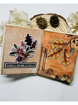 Die cuts - Cueillette d'Automne - Collection "L'Orée des Bois" - Chou & Flowers