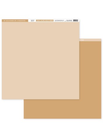 Pack papiers Unis - Collection "Ginkgo" - Florilèges